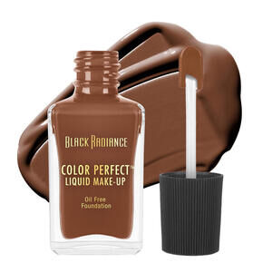 Black Radiance Color Perfect Liquid Foundation Cocoa Bean 1 Fl Oz Full Coverage